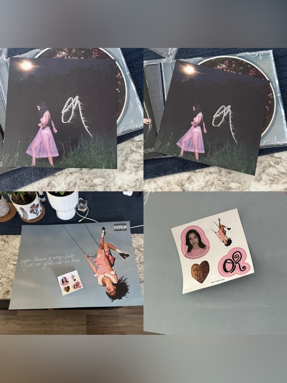 Olivia Rodrigo You Seem Pretty Sad for a girl so in love, poster,stickers,signed